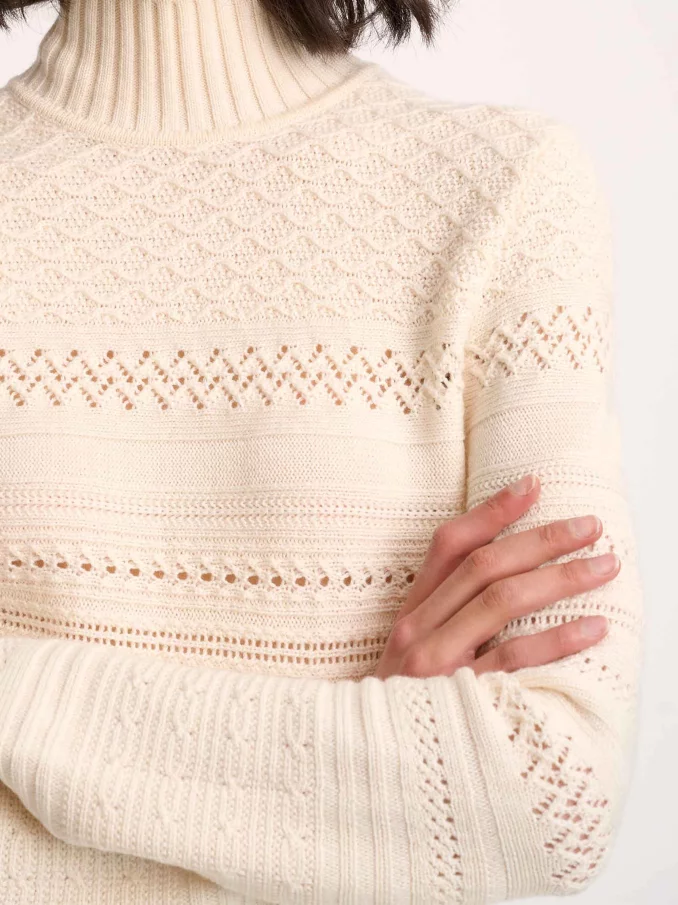 Lou & grey winterweave turtleneck sweater sales